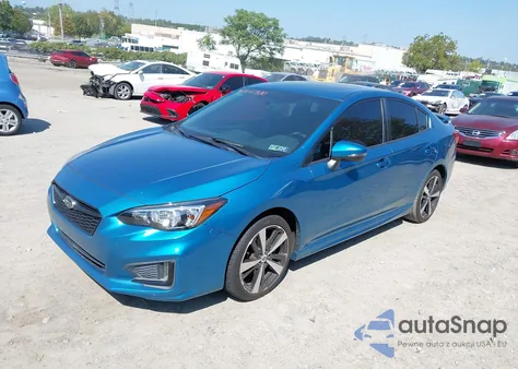 2017 Subaru Impreza 2.0I Sport from USA, damaged, VIN 4S3GKAL66H3602474